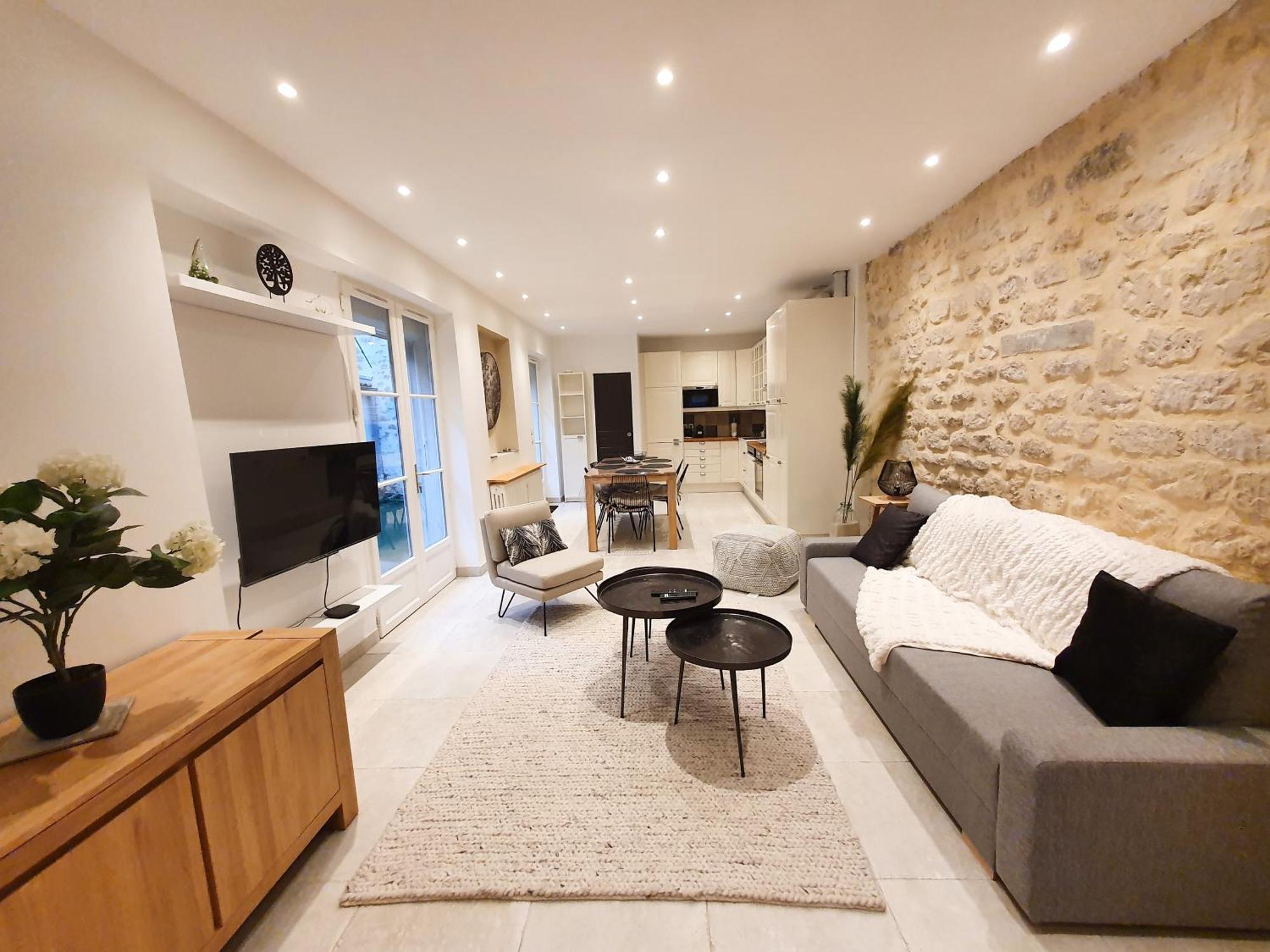Exigehome-Ici Habita Voltaire Maison En Plein Centre Ville 圣日耳曼昂莱 外观 照片
